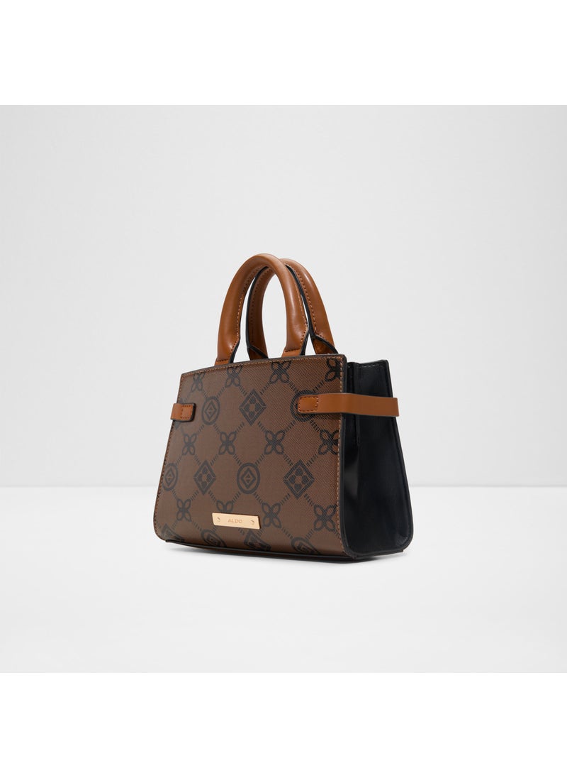 Top Handle Logo Detail Satchels