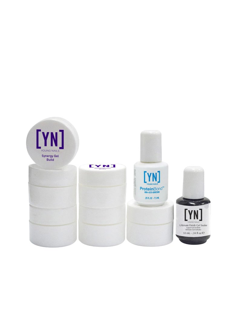 Young Nails False Nail Trial Synergy Gel Kit