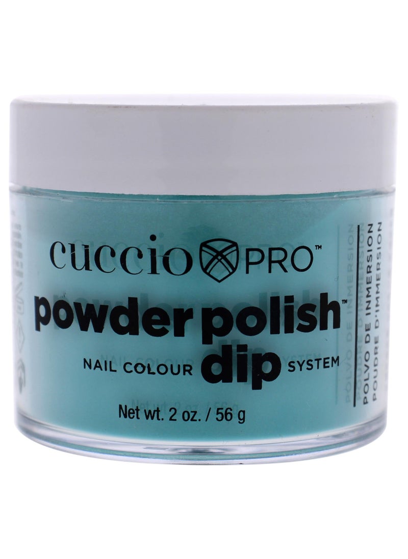 Cuccio Pro Powder Polish Dip -Make A Difference - Nail Lacquer for Manicures & Pedicures, Easy & Fast Application/Removal - No LED/UV Light Needed - Non-Toxic, Odorless, Highly Pigmented - 2 oz