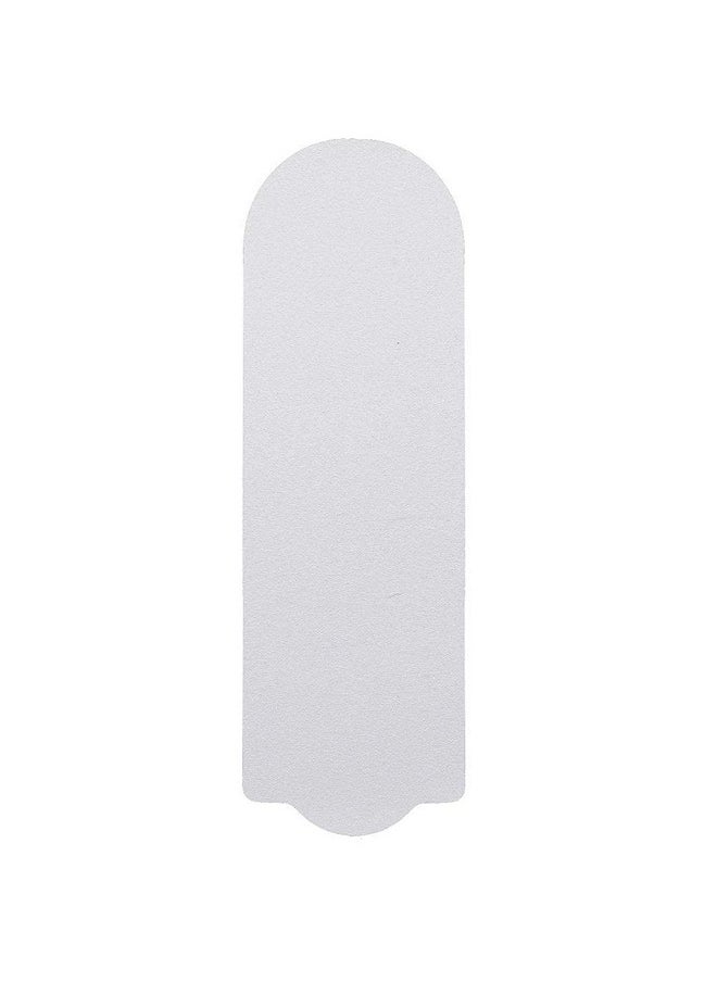 ForPro Professional Collection Stainless Steel Pedi File Refill, 180 Grit, White, EZ-Strip Peel Pedicure Refill Pads, 1.25” W x 4” L, 50-Count