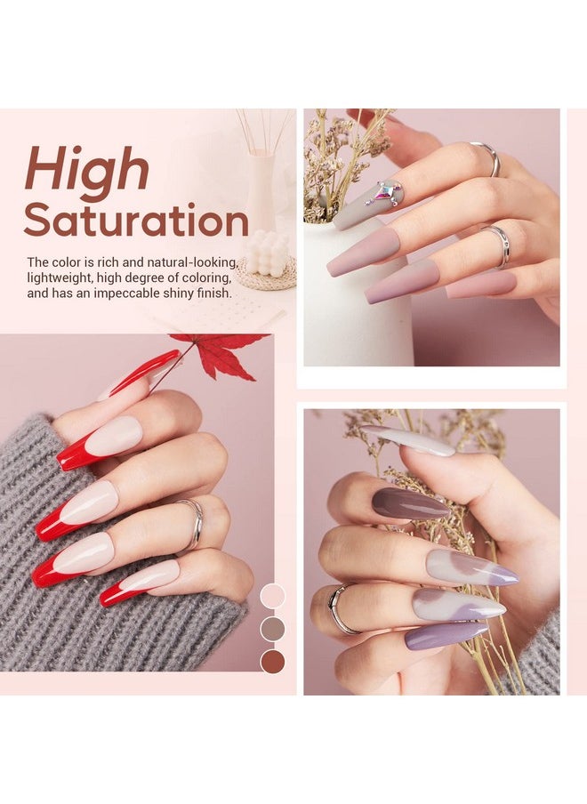 Dip Powder Nail Starter Kit AZUREBEAUTY, Nude Pink Brown Grey Dipping Powder 20 Dark Light Trend Colors Set Recycling Tray Liquid Top Base Coat Activator for French Nail Art Manicure Salon 31 PCS
