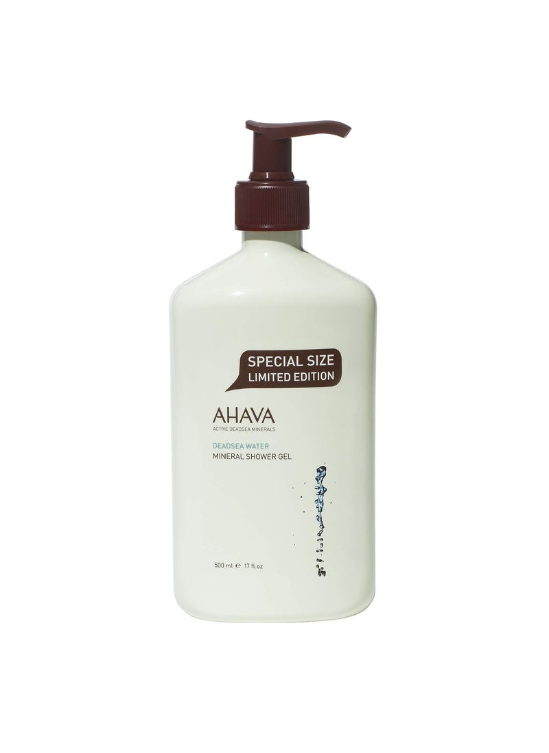 AHAVA Dead Sea Water Mineral Shower Gel, 17 Fl Oz (package may vary)