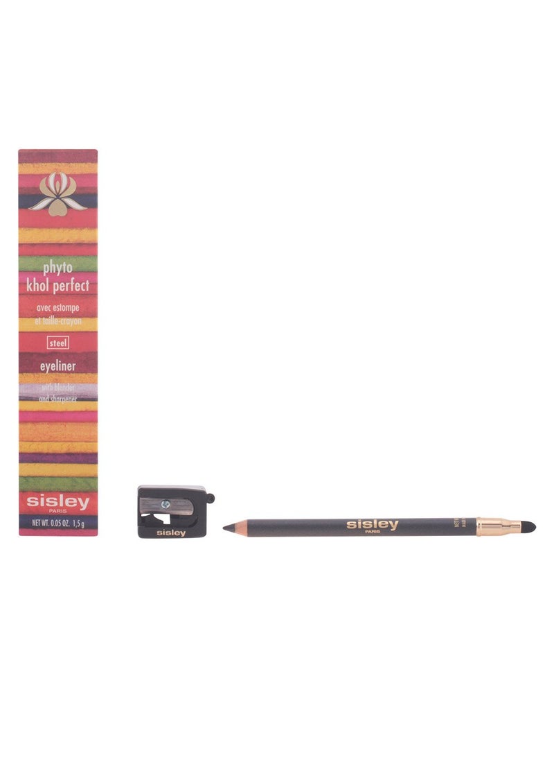 sisley paris Perfect Eyeliner with Blender and Sharpener, #3 Steel, Phyto Khol