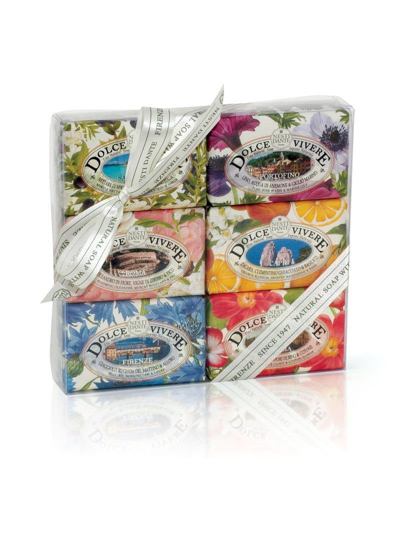 Nesti Dante Dolce Vivere Florentine Soap Collection 5.3 Ounce (Pack of 6)