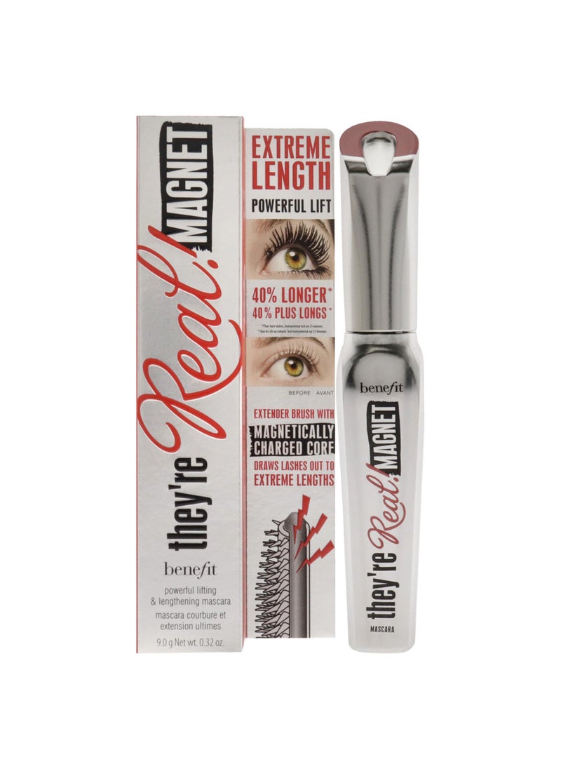 Benefit Theyre Real Magnet Extreme Lengthening Mascara - Black Mascara Women 0.32 oz