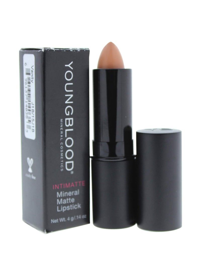 Youngblood Intimatte Mineral Matte Lipstick - Vanity for Women - 0.14 oz Lipstick