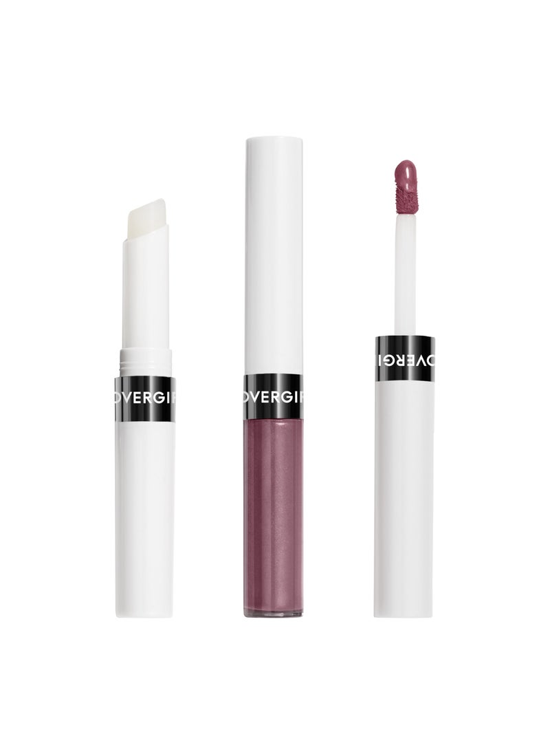 COVERGIRL Outlast All-Day Lip Color with Moisturizing Topcoat, New Neutrals Shade Collection, Silvered Grape, Pack of 1