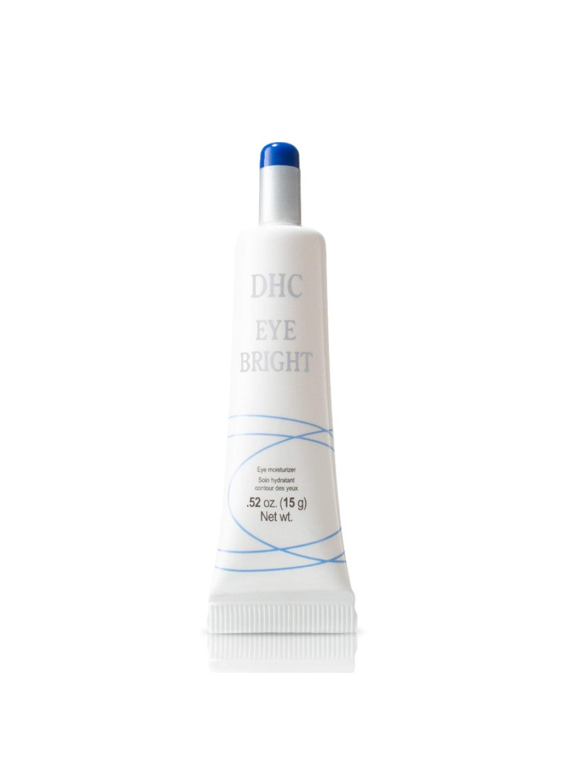 DHC Eye Bright Lightweight Eye Gel Minimizes Dark Circles and Puffy Eyes Absorbs quickly Daytime and Nighttime Use Ideal for All Skin Types, Clear, 0.52 Fl Ounce