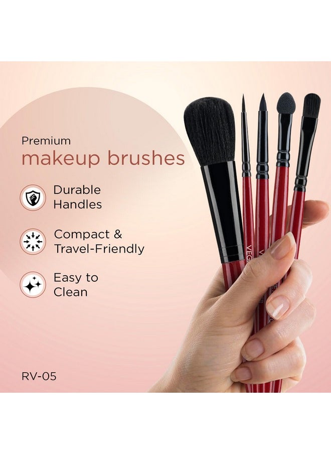 Vega Set of 5 Brush (Colors May Vary)
