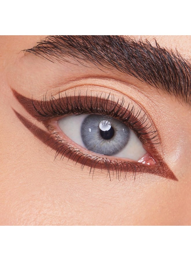 ColourPop BFF Crème Gel Liner - Waterproof Gel Eyeliner Pen with a High-Pigment & Buildable Formula - Colored Eyeliner with 18-Hour Wear - Sunnyvale (0.01 oz)