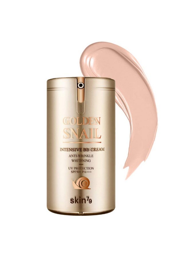 [SKIN79] 2023 Renewed Ingredients Golden Snail Intensive BB Cream 45g - Moist and Smooth Finish, Golden snail For dry skin, BB cream, 45g