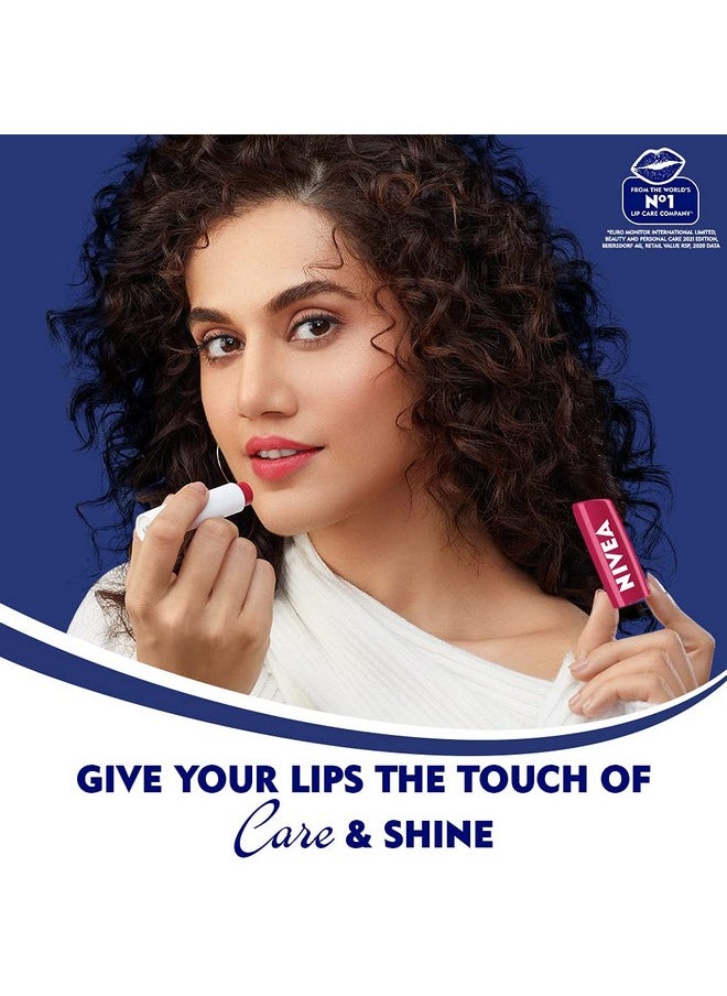 Nivea Lip Care Fruity Shine Cherry, 4.8gm