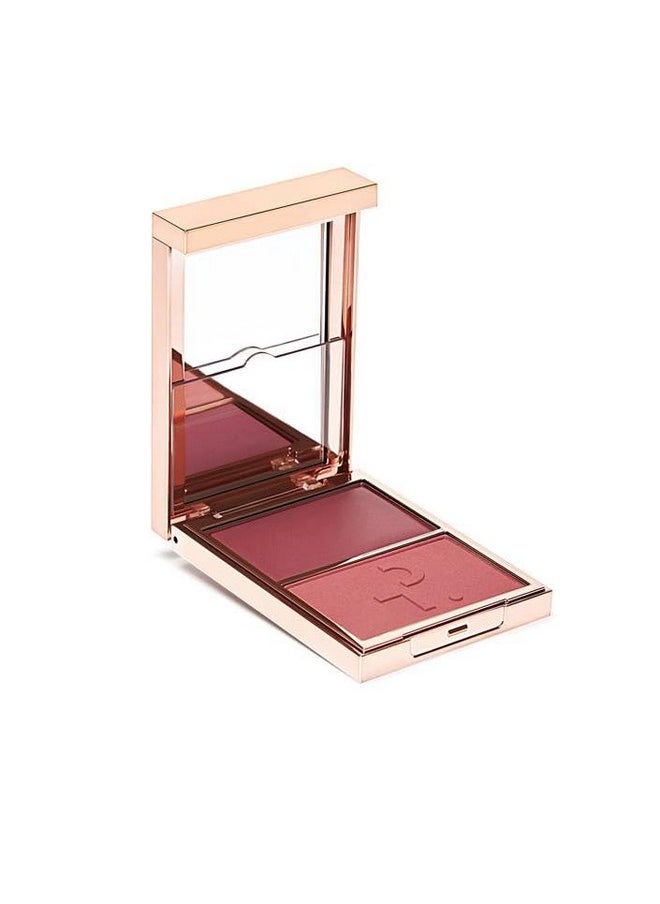 Patrick Ta Major Headlines - Double-Take Creme & Powder Blush Duo - She's Flushed (soft peachy pink)