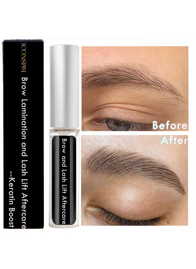 Brow Lamination and Lash Lift Nutrition Clear Eyelash Perm Aftercare Save Burning Eyelash & Eyebrow, Keratin Boost Care Fix Messy Brows/Lashes into Neat Look for 8 Weeks