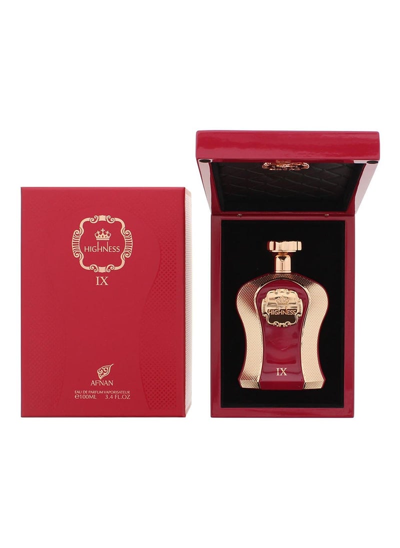 Afnan Perfumes Afnan Highness Ix Maroon Eau De Parfum Spray 3.4 Oz
