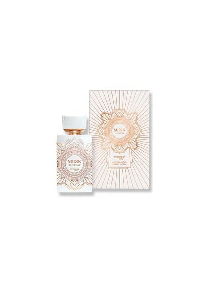 AFNAN Zimaya Musk Is Great Eau De Parfum Spray, 3.4 Ounce (Unisex)