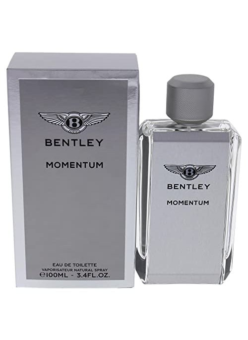 Bentley Momentum Eau De Toilette Spray for Men, 3.4 Fl Oz