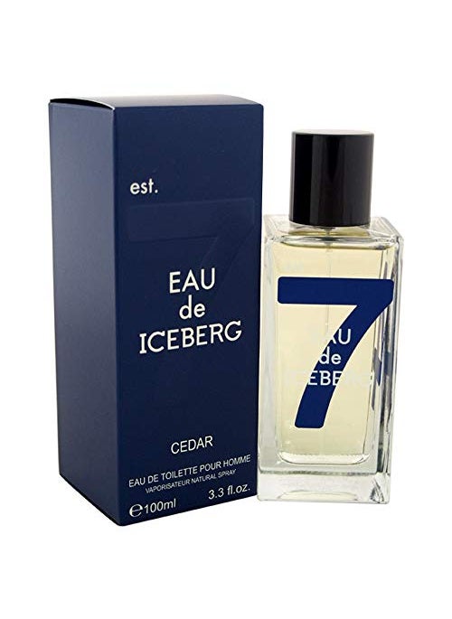 Iceberg Men's Eau de Toilette Spray, Cedar, 3.3 Ounce