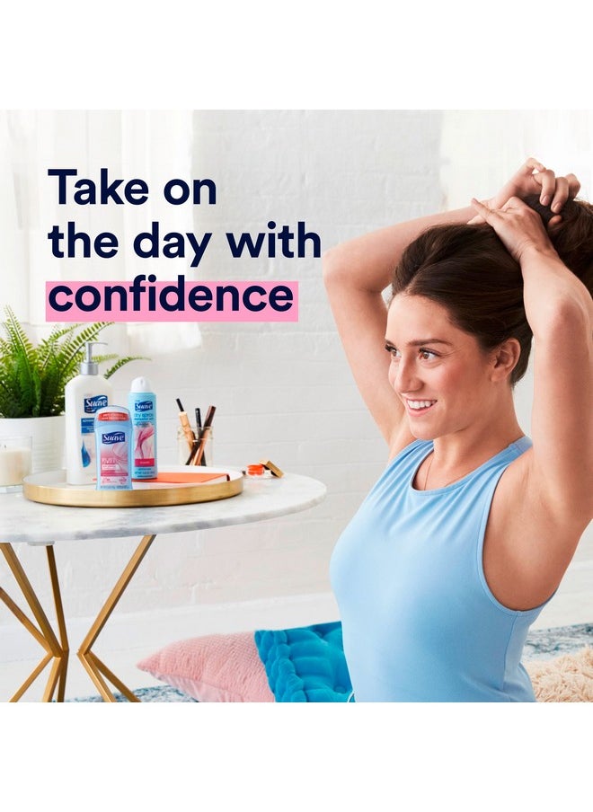 Suave Deodorant Antiperspirant for Women, Variety Pack - Powder + Fresh, Invisible Solid, 48H Protection, Anti-Staining, 2.6 Oz Ea (2 Piece Set)