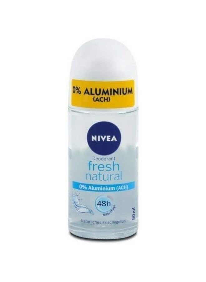 Genuine Authentic German Nivea Deodorant Fresh Natural Aluminum Free 1.69 fl.oz / 50ml