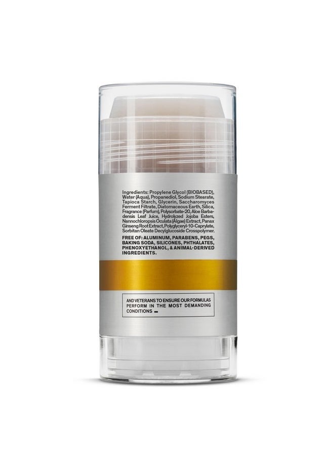 Aluminum-Free Deodorant for Men by Bravo Sierra, 3-Pack- Contains Natural Ingredients - Long Lasting All-Day Odor and Sweat Protection - Citrus and Cedarwood, 3.2 oz-Paraben-Free, Vegan & Cruelty-Free