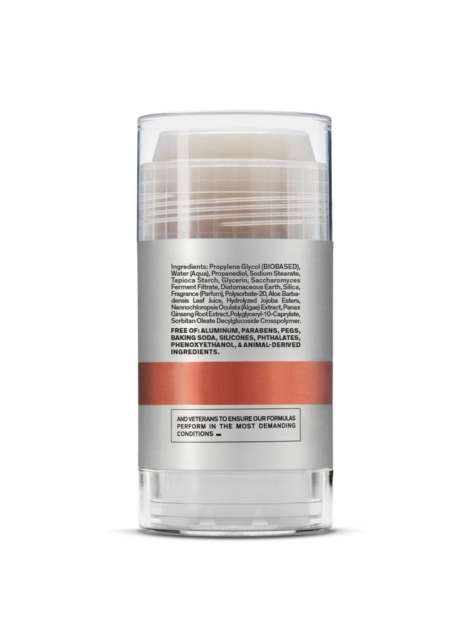 Aluminum-Free Deodorant for Men by Bravo Sierra, 3-Pack-Contains Natural Ingredients-Long Lasting All-Day Odor and Sweat Protection-White Vetiver & Cedarwood, 3.2 oz-Paraben-Free, Vegan & Cruelty-Free
