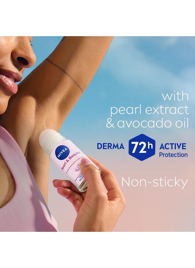 Nivea Pearl & Beauty Anti-Perspirant Roll-On 50 ml / 1.7 fl oz