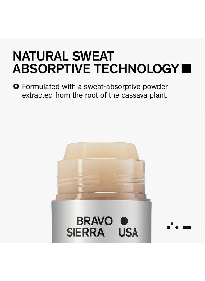 Aluminum-Free Deodorant for Men by Bravo Sierra, 2-Pack - Contains Natural Ingredients - Long Lasting Odor and Sweat Protection - Citrus & Cedarwood, 3.2 oz - Paraben-Free, Vegan & Cruelty-Free