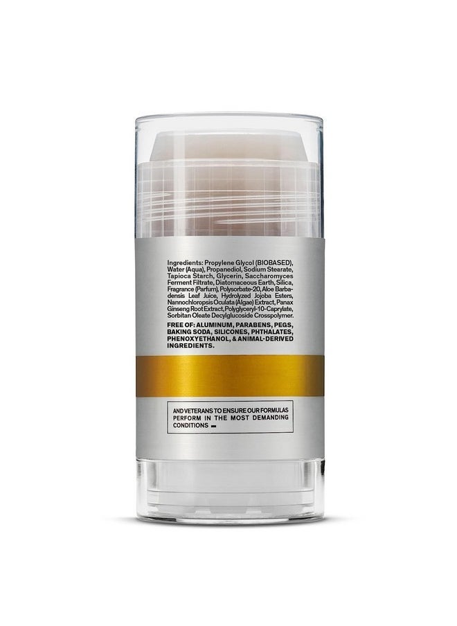Aluminum-Free Deodorant for Men by Bravo Sierra, 2-Pack - Contains Natural Ingredients - Long Lasting Odor and Sweat Protection - Citrus & Cedarwood, 3.2 oz - Paraben-Free, Vegan & Cruelty-Free