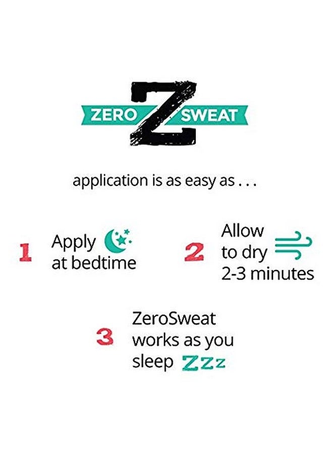 ZeroSweat Antiperspirant Deodorant | Clinical Strength Hyperhidrosis Treatment - Reduces Armpit Sweat (2 Pack)