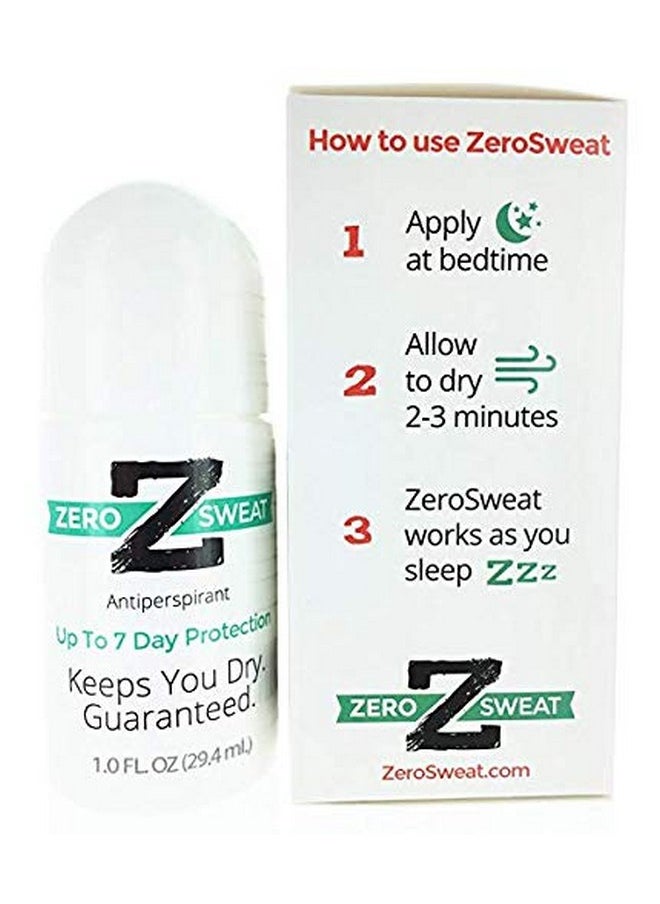 ZeroSweat Antiperspirant Deodorant | Clinical Strength Hyperhidrosis Treatment - Reduces Armpit Sweat (2 Pack)