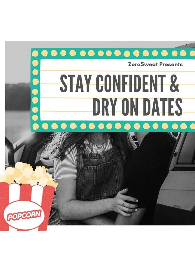 ZeroSweat Antiperspirant Deodorant | Clinical Strength Hyperhidrosis Treatment - Reduces Armpit Sweat (2 Pack)