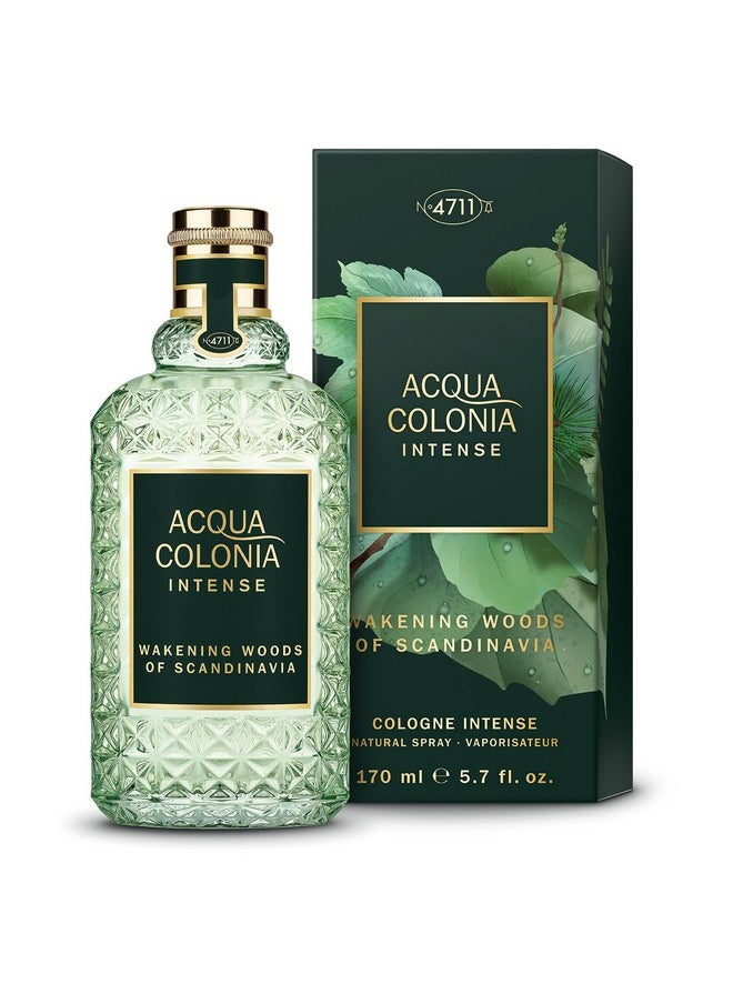 4711 Acqua Colonia Wakening Woods Of Scandinavia Eau de Cologne - 170ml (For Men & Women)