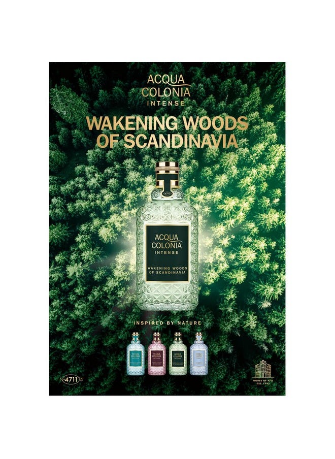 4711 Acqua Colonia Wakening Woods Of Scandinavia Eau de Cologne - 170ml (For Men & Women)