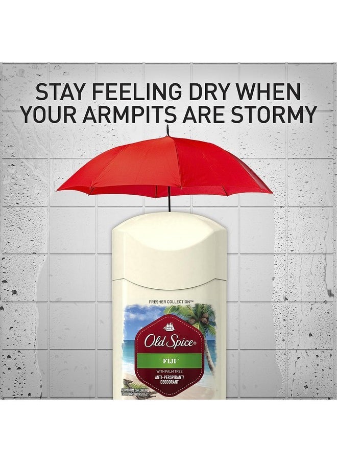 Old Spice Fresher Collection Men's Anti-Perspirant and Deodorant, Fiji Scent - 3.4 Oz