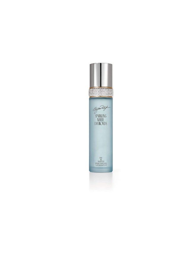 Elizabeth Taylor Women's Perfume, Sparking White Diamonds, Eau De Toilette EDT Spray, 3.3 Fl Oz