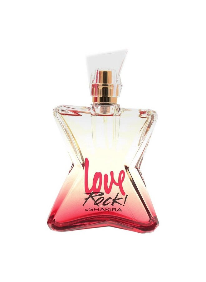 SHAKIRA Love Rock! Perfume Eau De Toilette Spray for Women, 2.7 Fluid Ounce