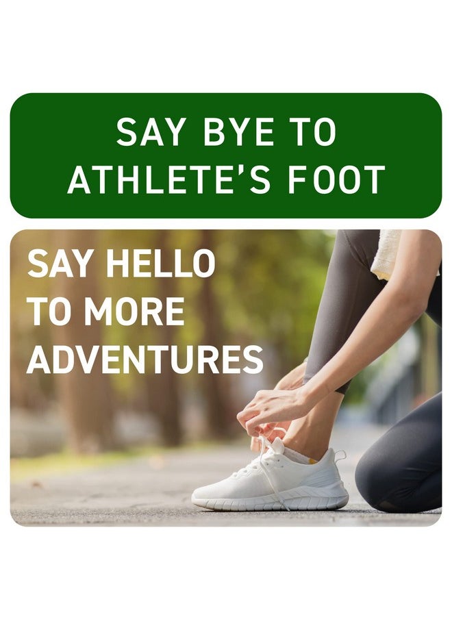 New York Biology Tea Tree Oil Foot Cream for Dry Cracked Feet, Athletes Foot, Nail Fungus, Jock Itch, Ringworm, Cracked Heels and Itchy Skin - Foot Cream - 8 oz