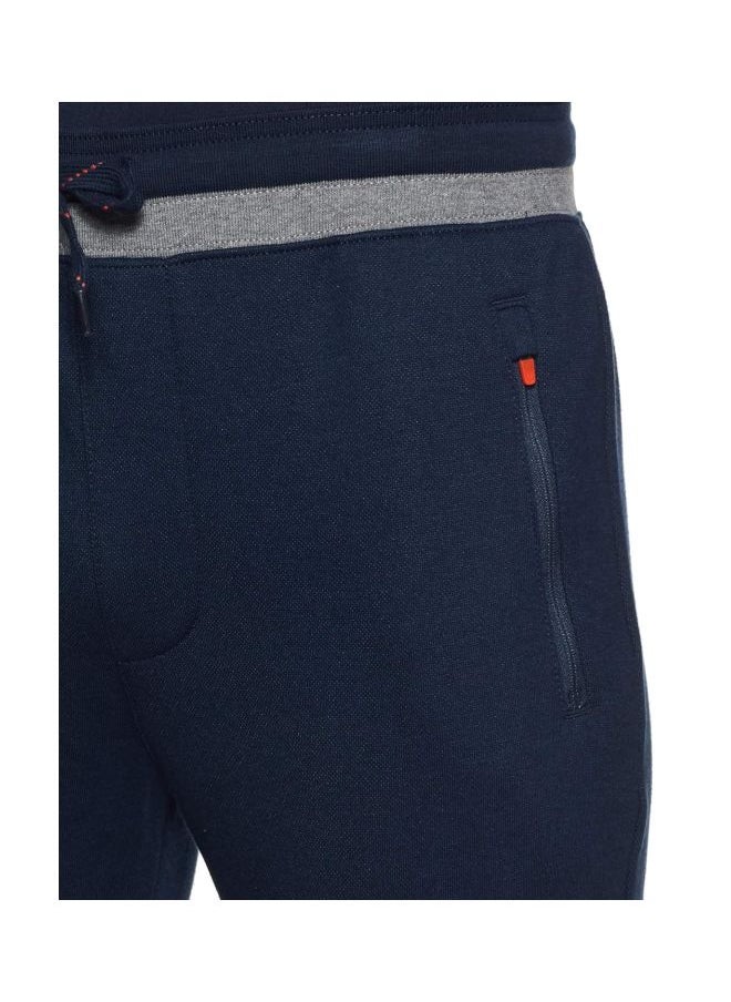 Jockey AM05 Men Super Combed Cotton Rich Pique Fabric Slim Fit Joggers with Zipper Pockets