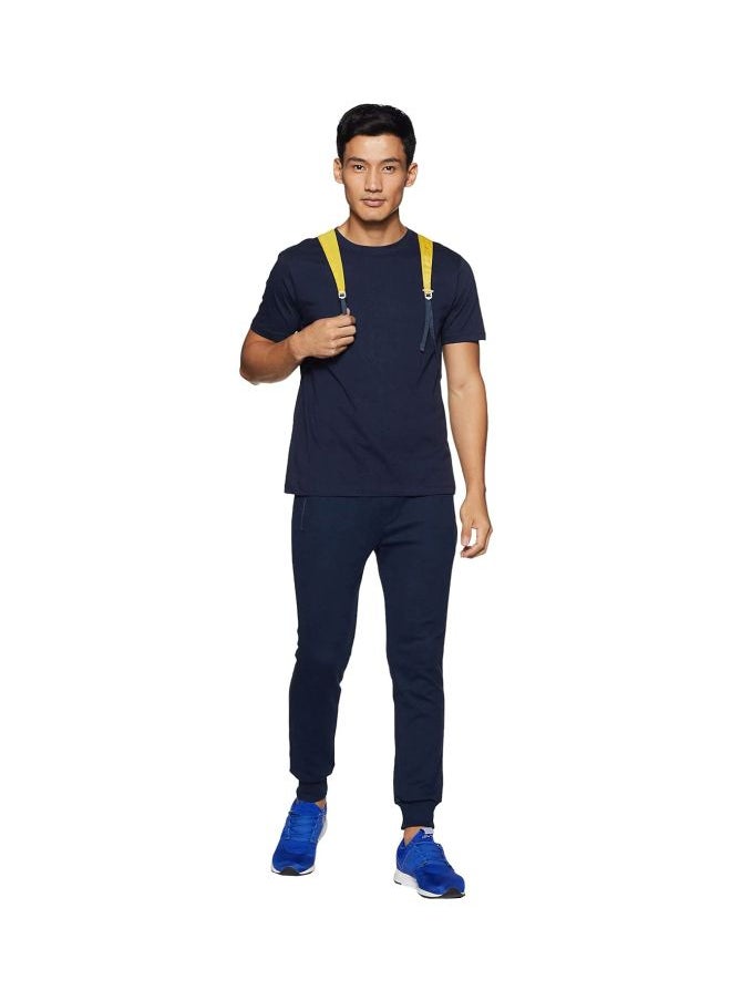 Jockey AM05 Men Super Combed Cotton Rich Pique Fabric Slim Fit Joggers with Zipper Pockets