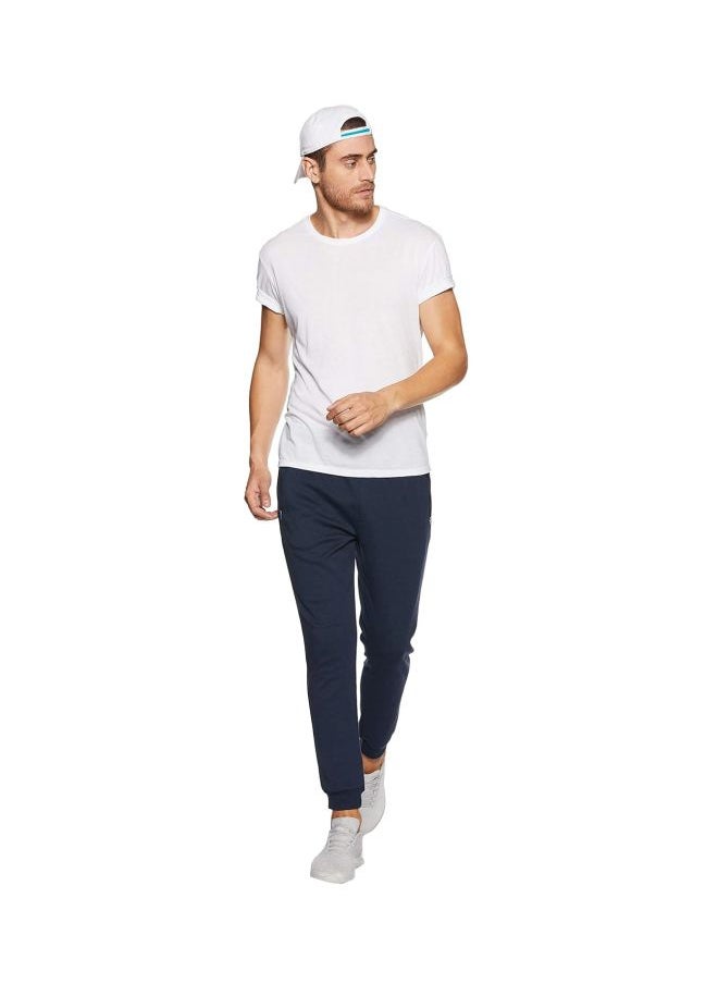 Jockey AM02 Men Super Combed Cotton Rich Slim Fit Joggers with Zipper Pockets