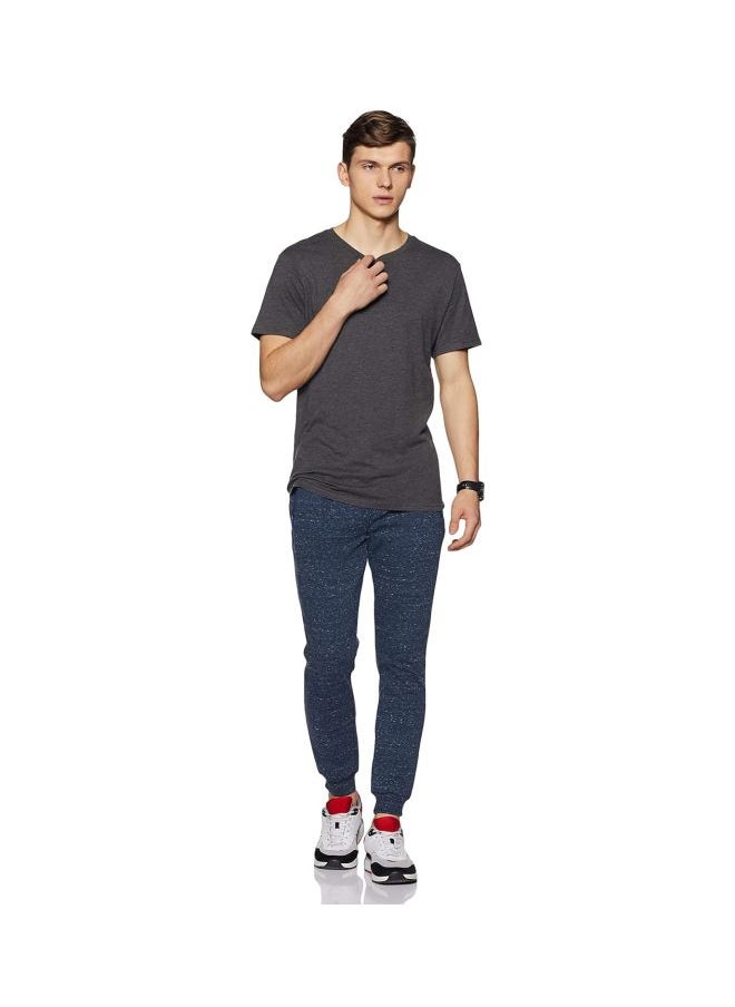 Jockey AM02 Men Super Combed Cotton Rich Slim Fit Joggers with Zipper Pockets