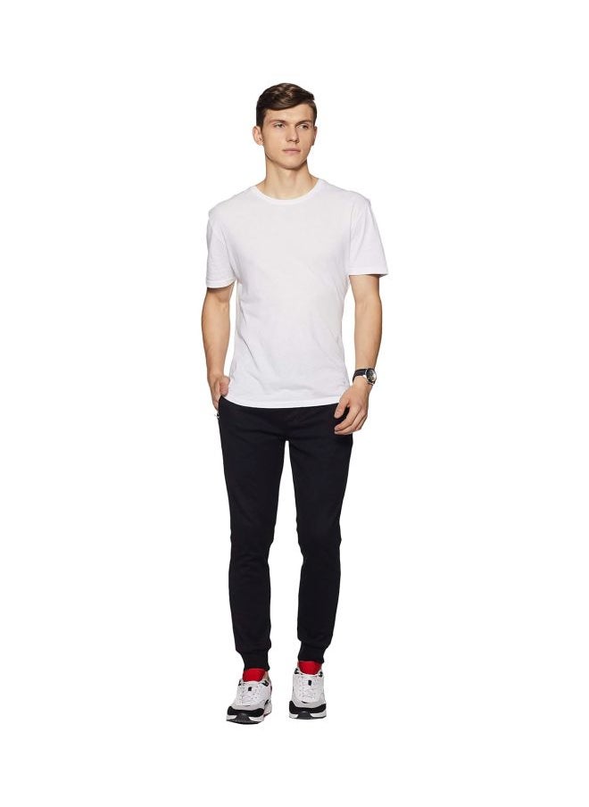Jockey AM05 Men Super Combed Cotton Rich Pique Fabric Slim Fit Joggers with Zipper Pockets