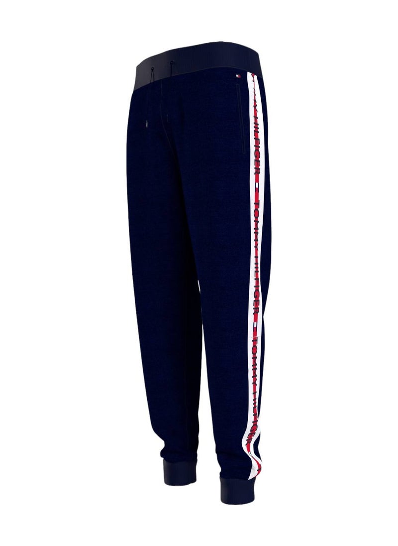 Men's Lounge Track Pants - Modal, Blue