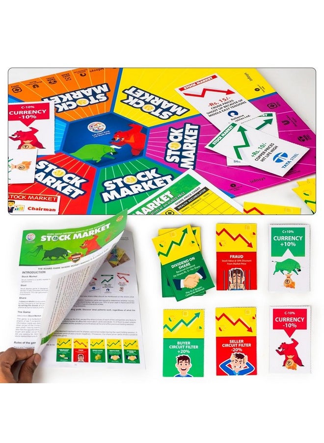Ratna's Stock Market Board Game Where Money Making is A Child's Play | Learn About Different Aspects of The Economy with This Amazing Board Game for Kids 10+ Years