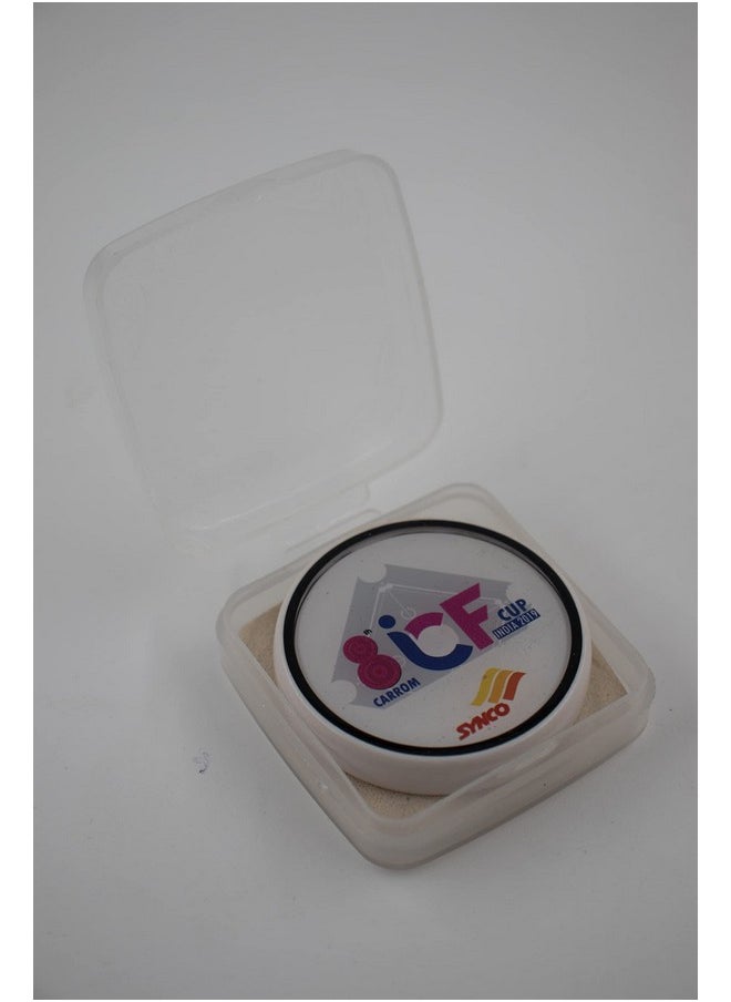Synco Carrom Striker Professional 15g with Special case, 1pcs (ICF Carrom Cup Striker)
