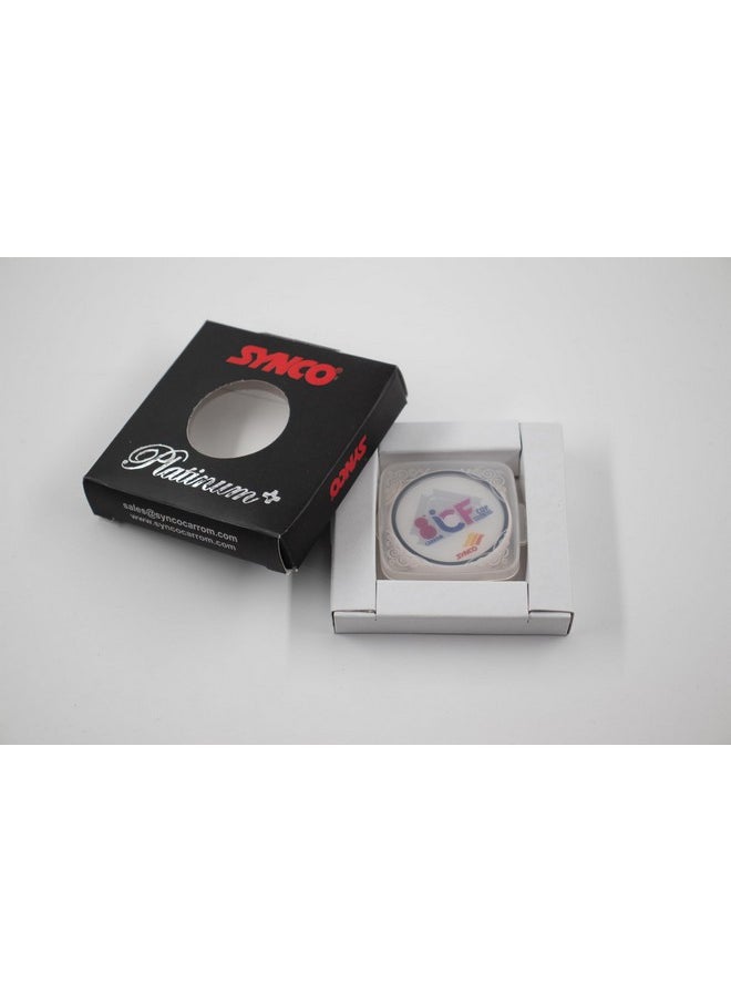 Synco Carrom Striker Professional 15g with Special case, 1pcs (ICF Carrom Cup Striker)