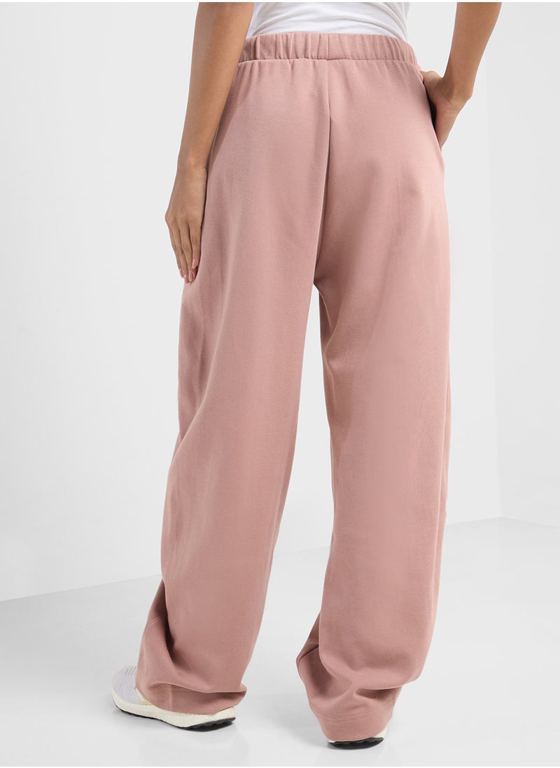 City Escape Doubleknit Barrel Pants