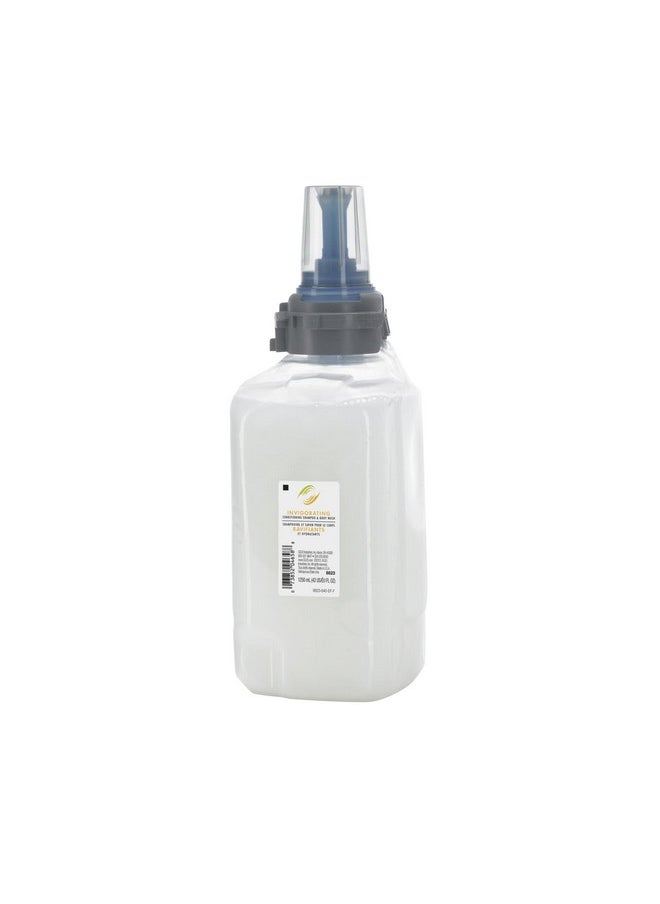 GOJO Invigorating Conditioning Shampoo and Body Wash, 1250 mL Refill for GOJO ADX-12 Dispenser (Pack of 3) - 8823-03