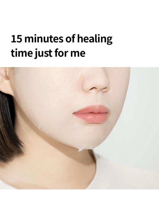 FARMSTAY TeaTree Biome Calming Mask -Daily Facial Gentle for Sensitive Skin, Korean Skin Care, Hydrating& Soothing, Acne Calming mask,100% cellulose, for Women,Men,Teenager,0.84 fl.oz.*10Sheets